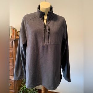 Men’s 5⭐️ Pullover, zippered neckline, long sleeve, flannel Shirt